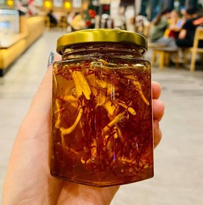 Mật ong saffron đông trùng hạ thảo