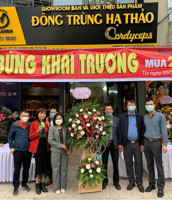 Showroom Đông trùng hạ thảo tại Kim Bài- Hà Nội