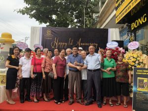 Khách mời tham dự buổi lẽ sinh nhật Mailands Yên Bái