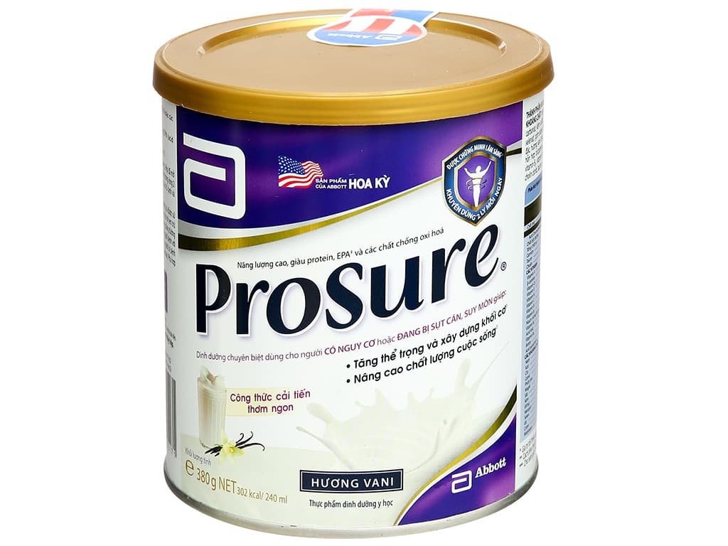 Sữa prosure thăm bệnh nhân ung thư