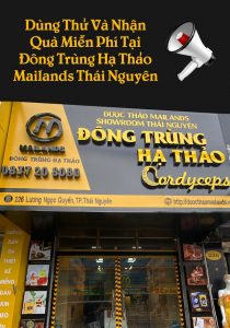 Cửa hàng Đông trùng hạ thảo Thái Nguyên