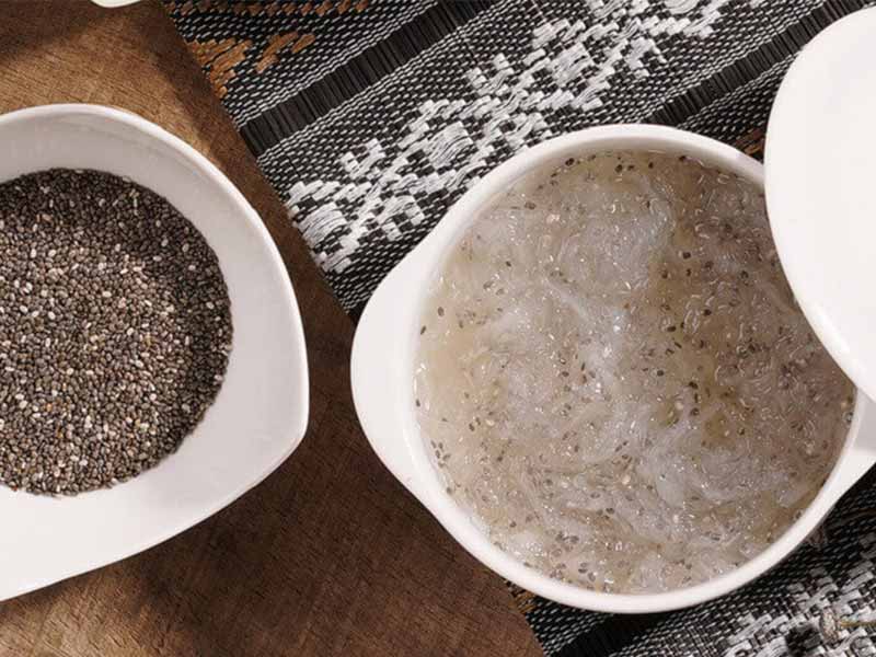 cách chưng yến hạt chia