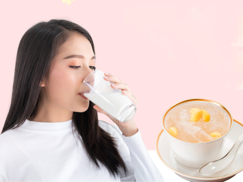 Có nên uống sữa sau khi ăn tổ yến không