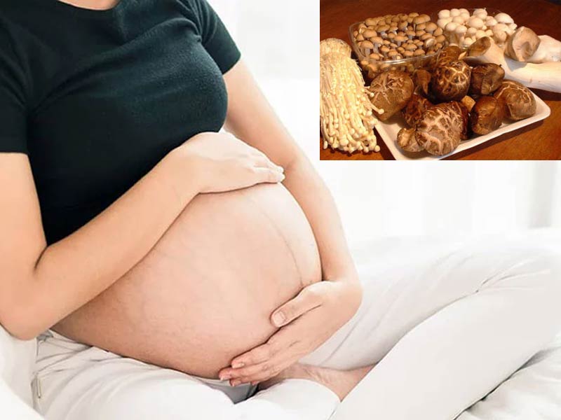 mang thai có nên ăn nấm không