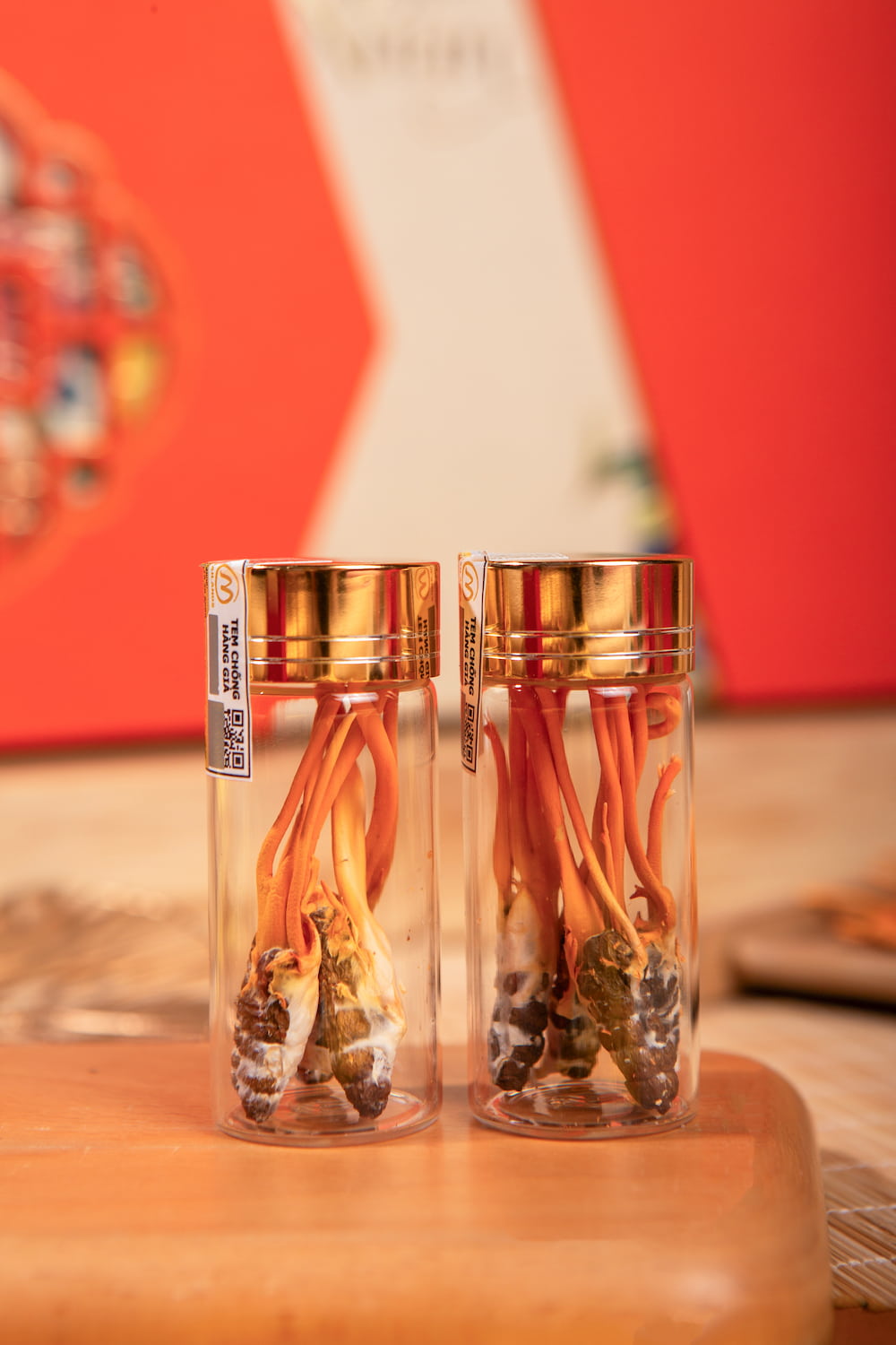 Đông trùng hạ thảo ký chủ nhộng tằm cao cấp